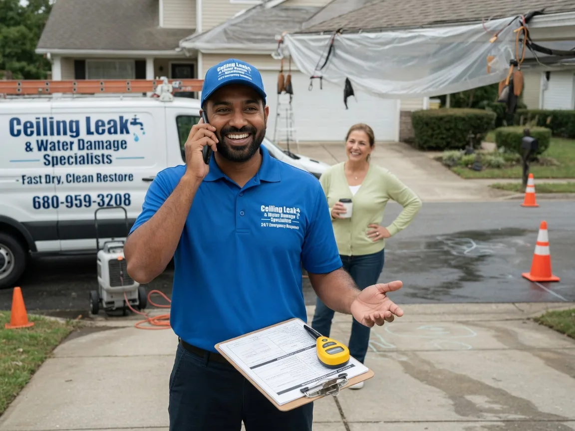 Ceiling Leak Cleanup Pillsbury, ND FAQs